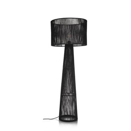 Coco Maison Tali 1*E27 H120cm Zwart